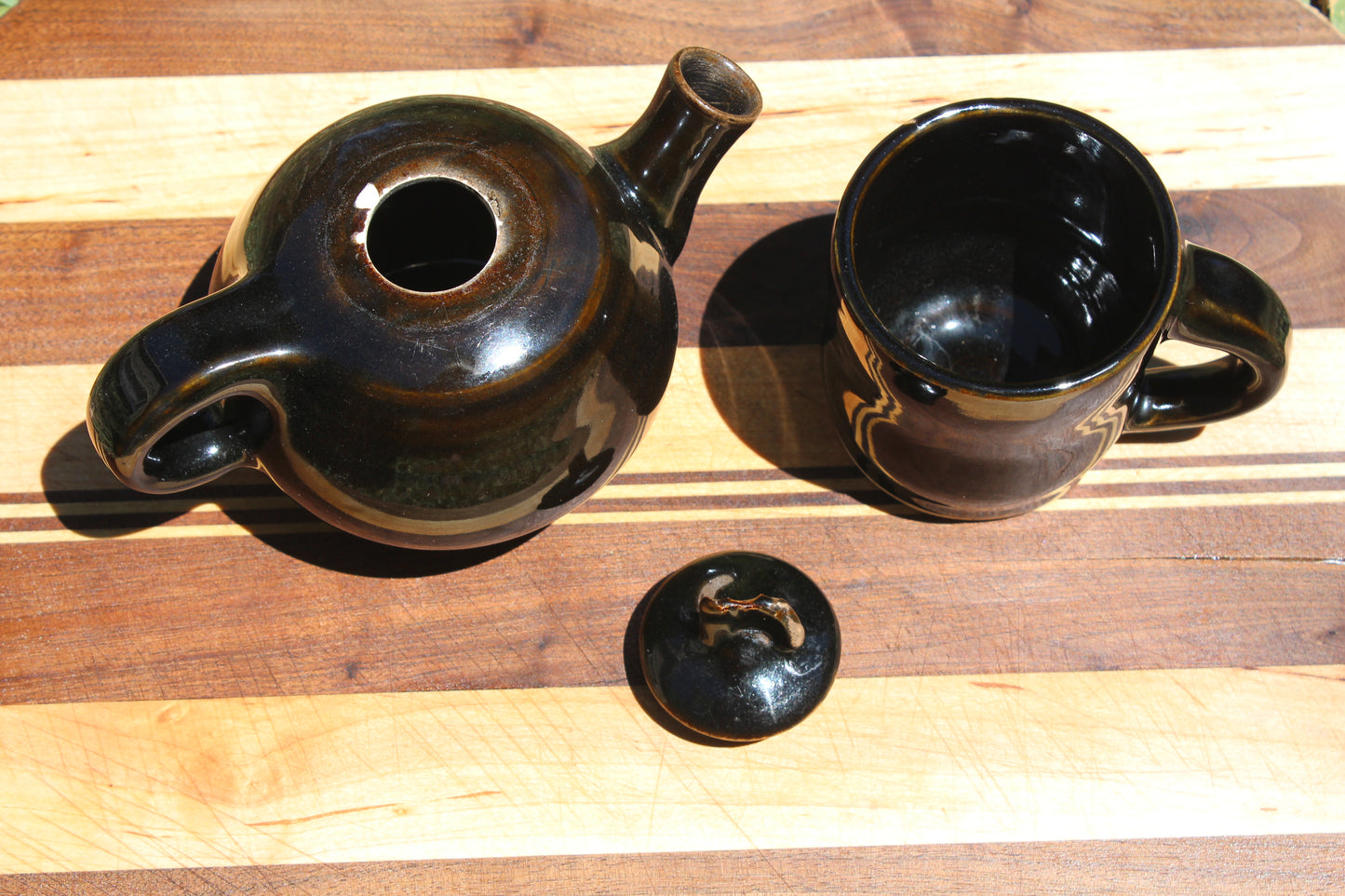 One cup tea set
