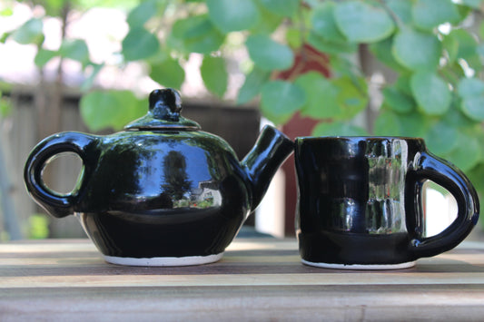 One cup tea set