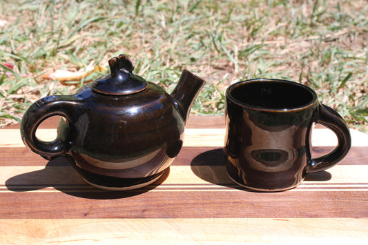 One cup tea set